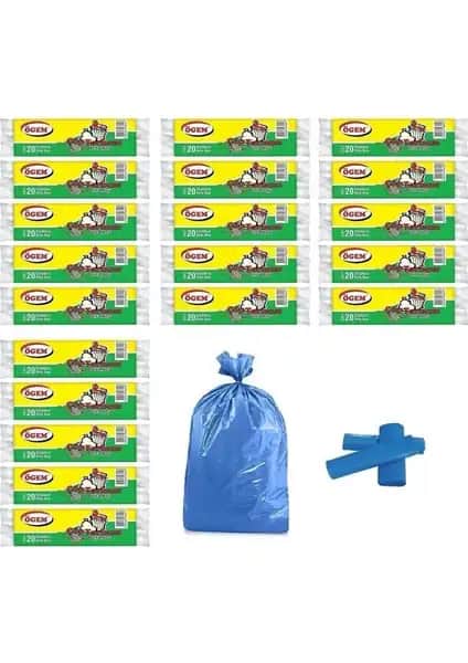 Ögem Orta Boy Çöp Torbası: Dayanıklı ve Pratik Temizlik Çözümü 55x60 cm Boyutlarda