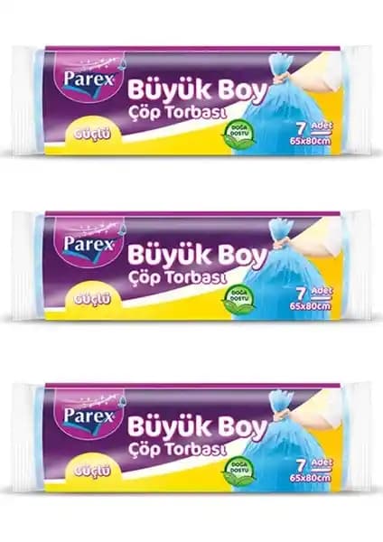 Parex Ekonomik Büyük Boy Çöp Torbası: Çevre Dostu ve Pratik Temizlik Çözümü