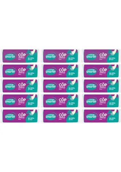 Smarter 15 Litre Orta Boy Çöp Torbası Günlük Kullanım İçin Pratik ve Dayanıklı Çözüm