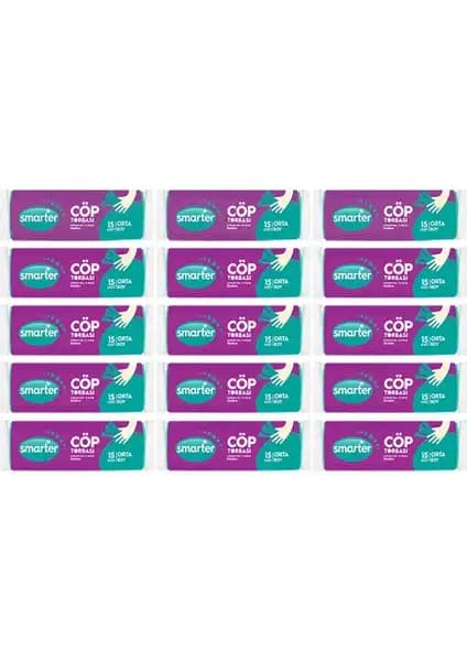 Smarter 15 Litre Orta Boy Çöp Torbası Günlük Kullanım İçin Pratik ve Dayanıklı Çözüm