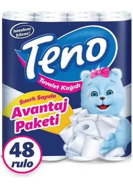 Teno Avantaj Paket Tuvalet Kağıdı: Ekonomik ve Hijyenik Kullanım İçin İdeal Seçenek