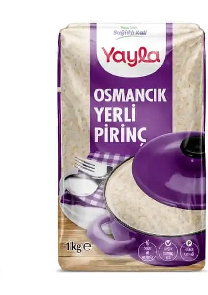 Yayla Osmancık Yerli Pirinç 1 kg: Kaliteli ve Lezzetli Pilav İçin Güvenilir Tercih