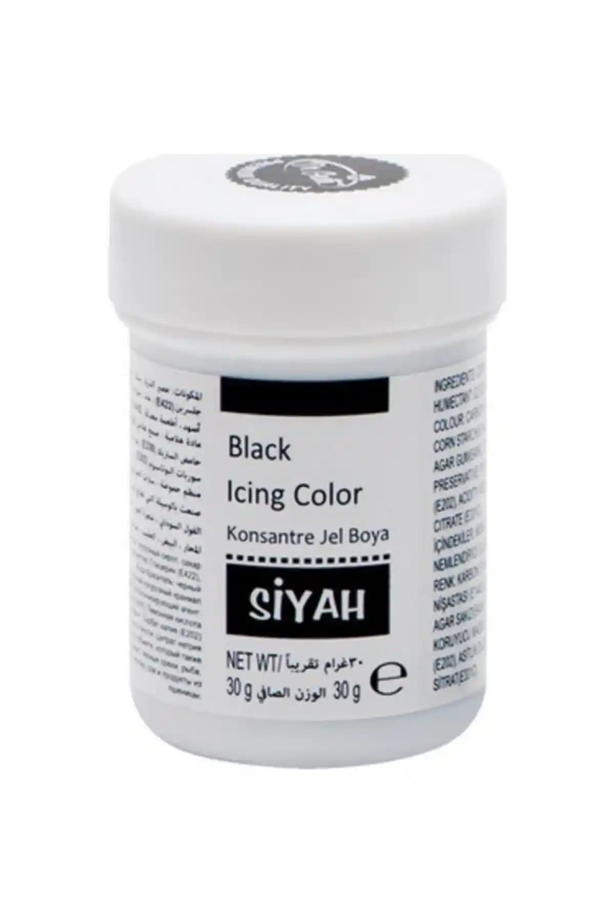 Dr. Gusto Jel Gıda Boyası Siyah - 30 g: Kolay Uygulama, Derin Kontrastlar İçin