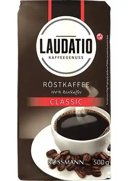 Laudatio Classic Filtre Kahve 500 g: Zengin Aroma, Pürüzsüz İçim ve Dengeli Karışım