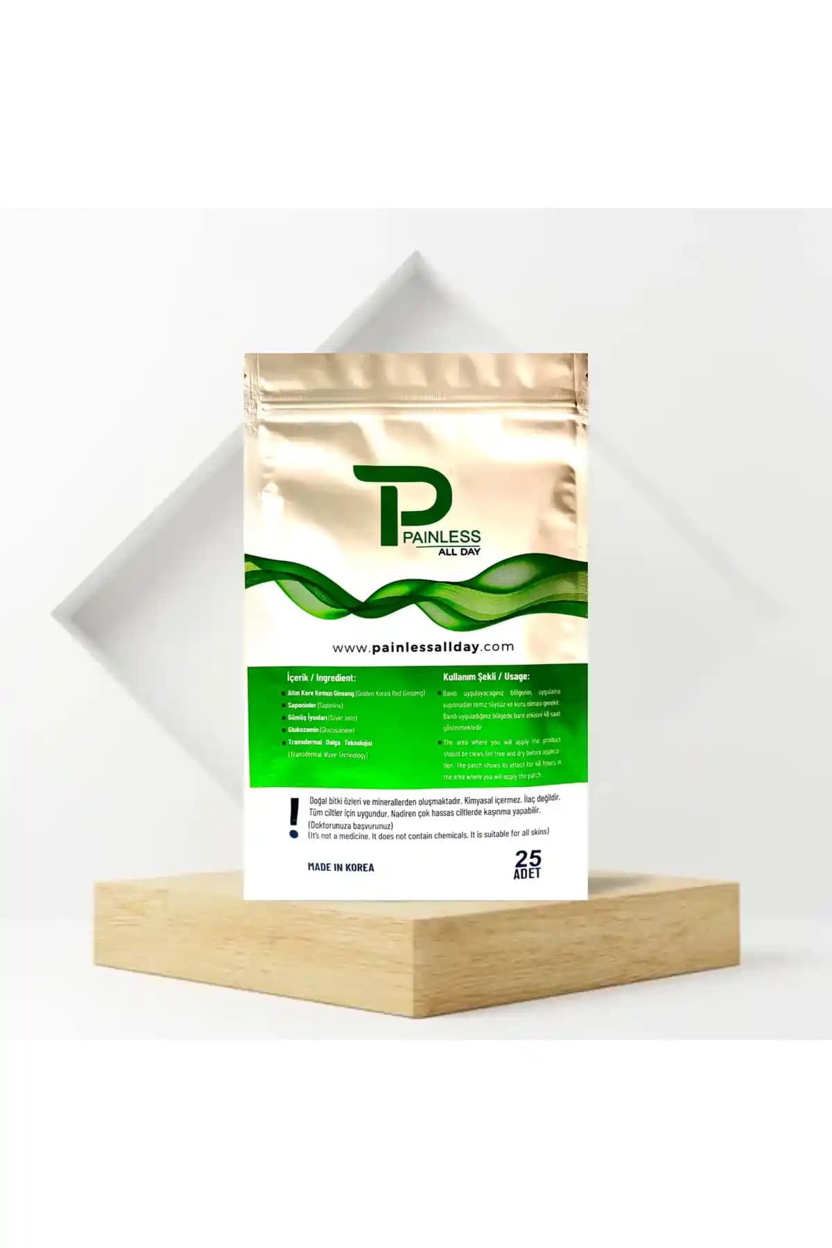 PAINLESS ALL DAY Ağrı Bandı: Hızlı Etki ve Cilt Dostu Tasarım ile Günlük Ağrı Yönetimi