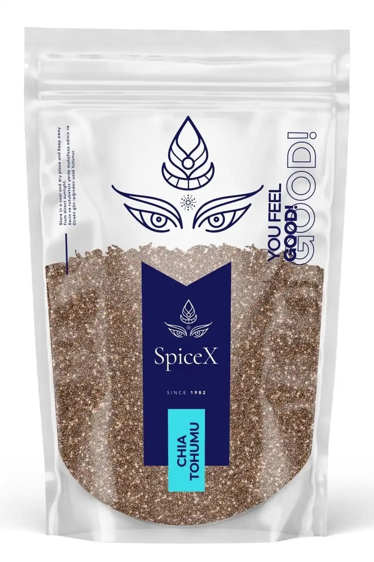 The Spicex Organik Chia Tohumu 100 g: Organik, Vegan Uyumlu ve Çok Yönlü Besin