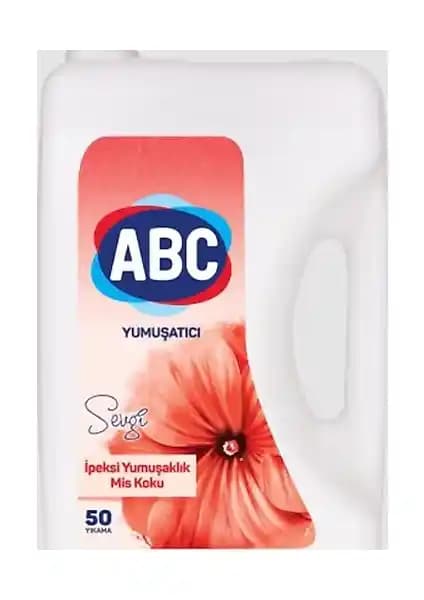 ABC Çamaşır Yumuşatıcı Sevgi 5 Lt: Kalıcı Koku ve Yumuşaklık Sağlayan Temizlik Ürünü