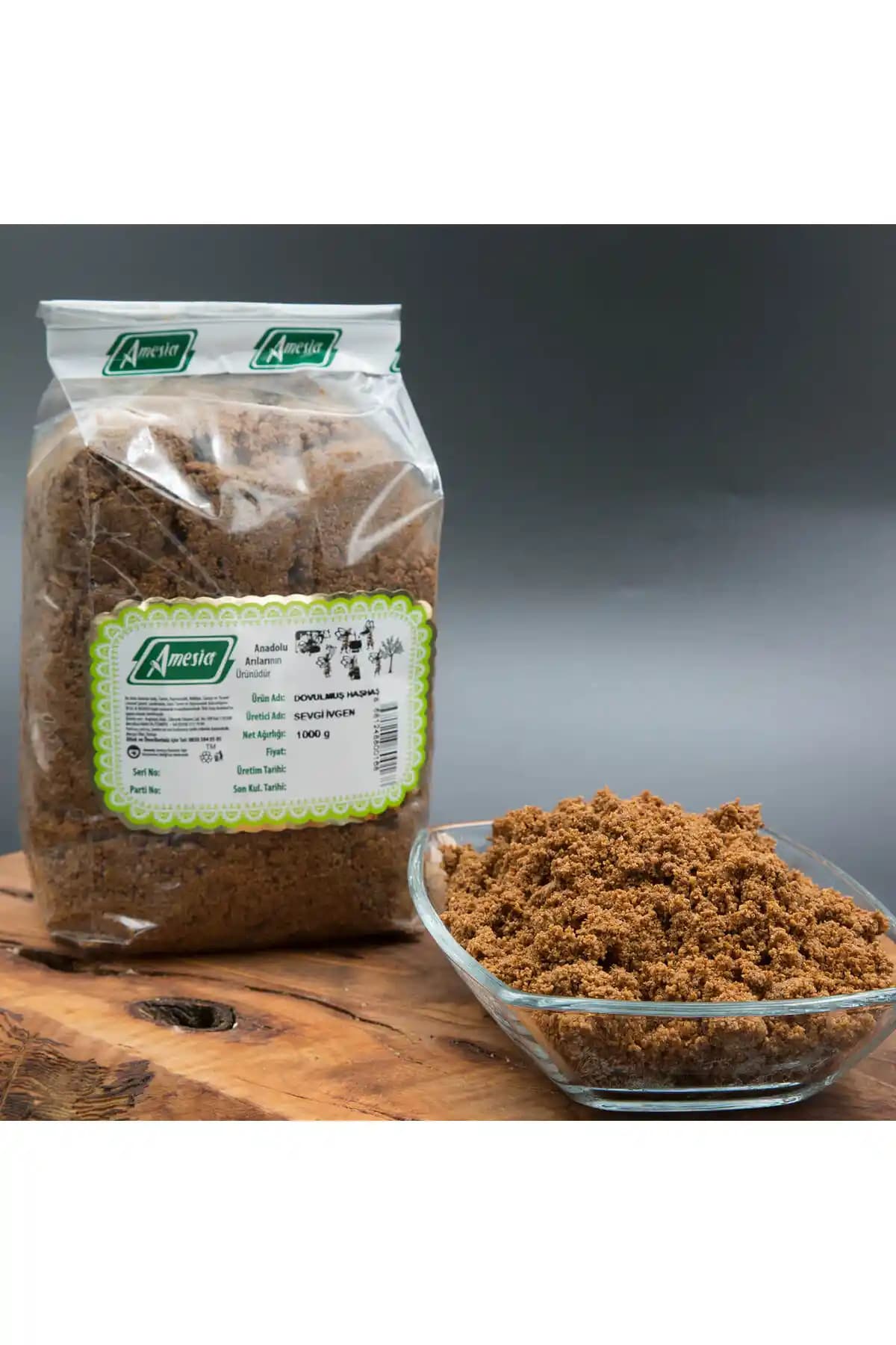 Amesia Dövülmüş Haşhaş 1000 G: Doğal ve Kaliteli Geleneksel Lezzet Kaynağı