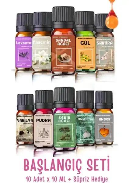 Aroma Terapi TR Başlangıç Seti ile Doğal Esansiyel Yağların Büyüleyici Dünyasını Keşfedin