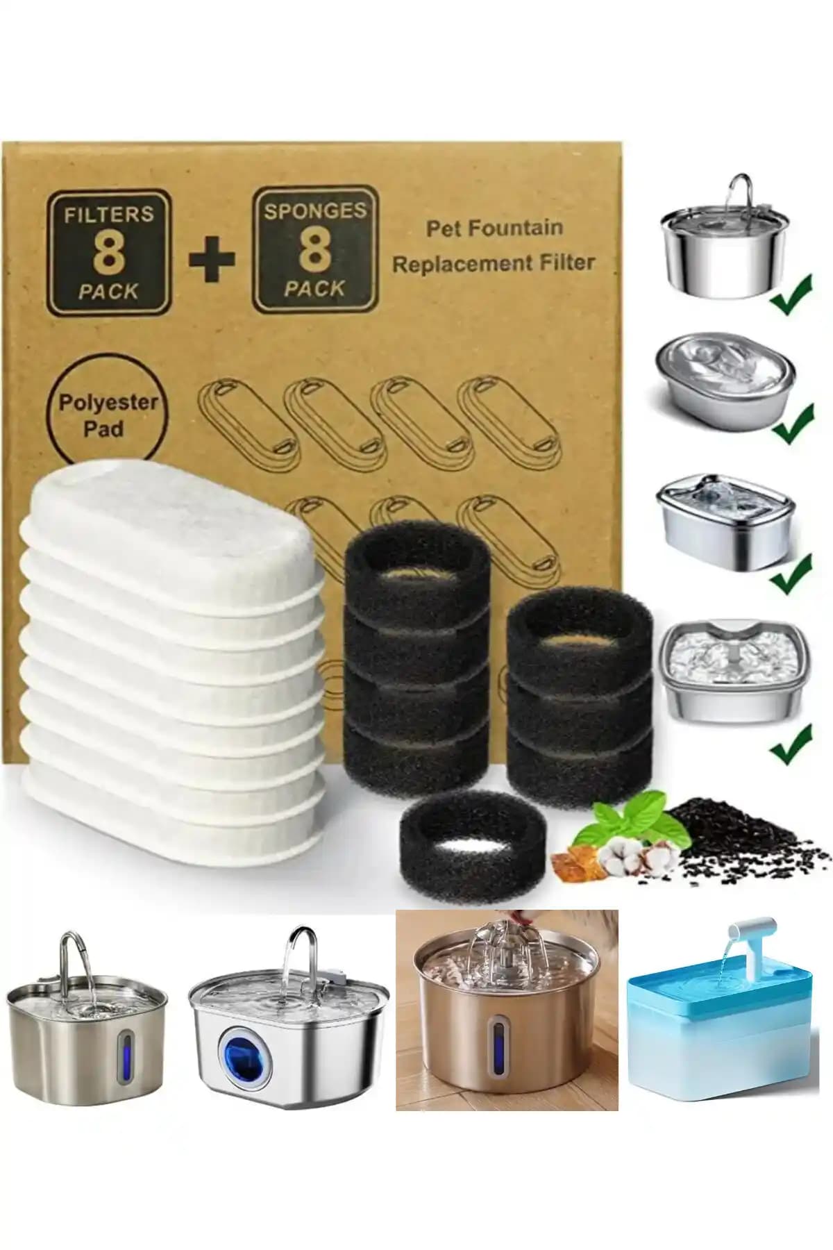 Aryuper Paslanmaz Çelik Aktif Karbon Yedek Filtreleri ve Uyumlu Kullanım Rehberi