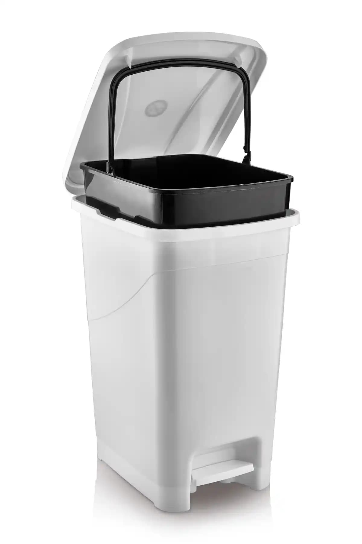 ASlife Home İç Kovalı Pedallı Çöp Kovası: Pratik ve Estetik Mutfak Çözümü