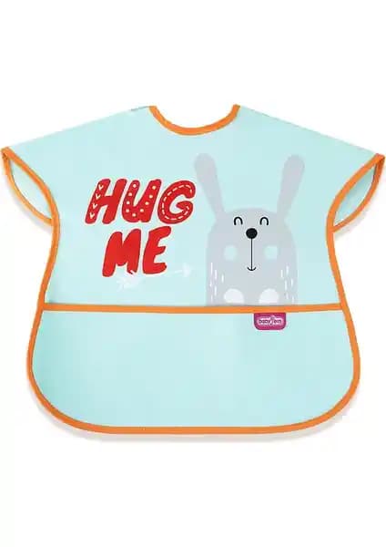 Baby Jem Poli Muşamba Büyük Yeşil Önlük Bebekler İçin Pratik ve Dayanıklı Koruyucu Ürün