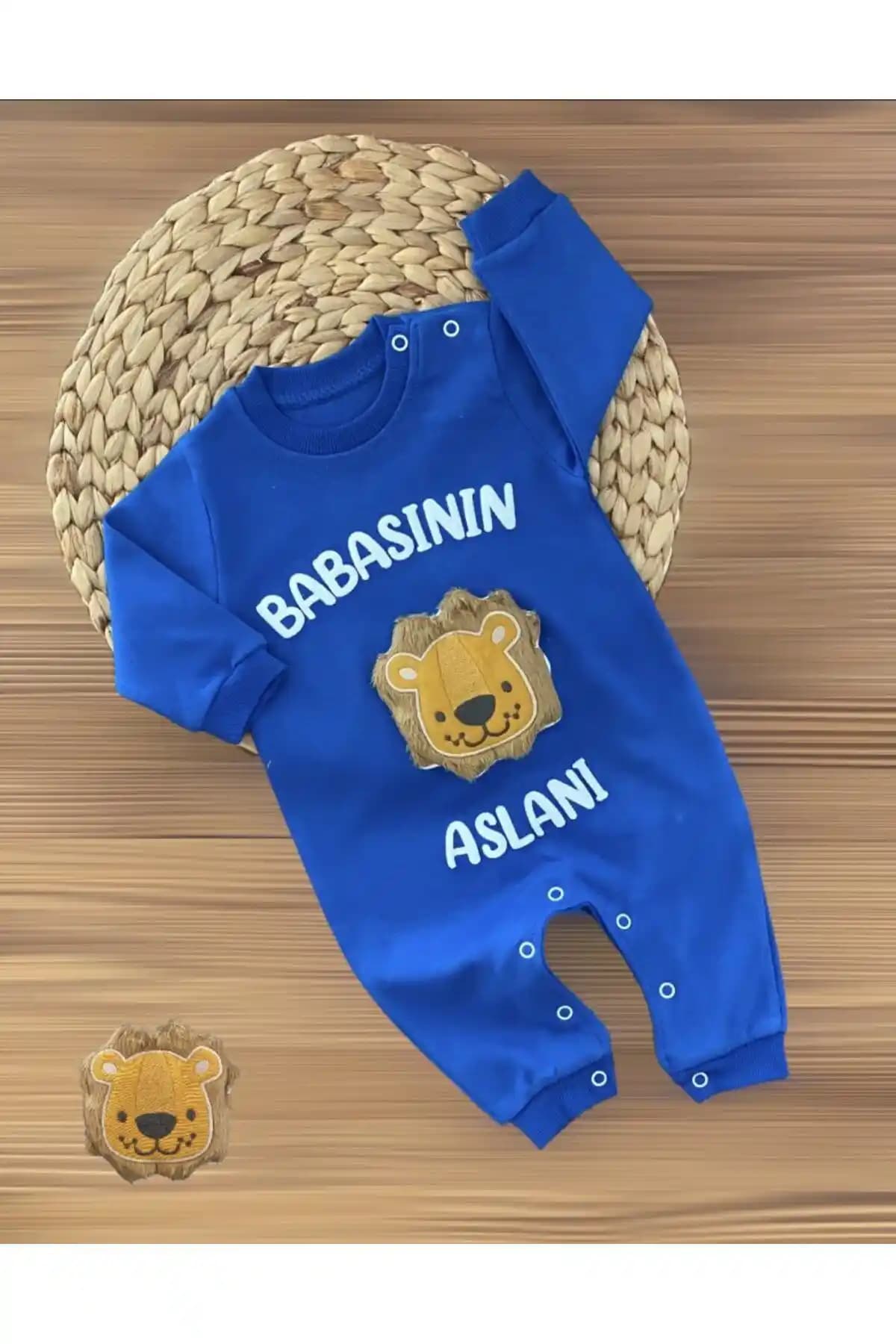 Babymü Aslan Kabartmalı Bebek Tulumları: Yüksek Kalite ve Konfor Sunan Tasarım