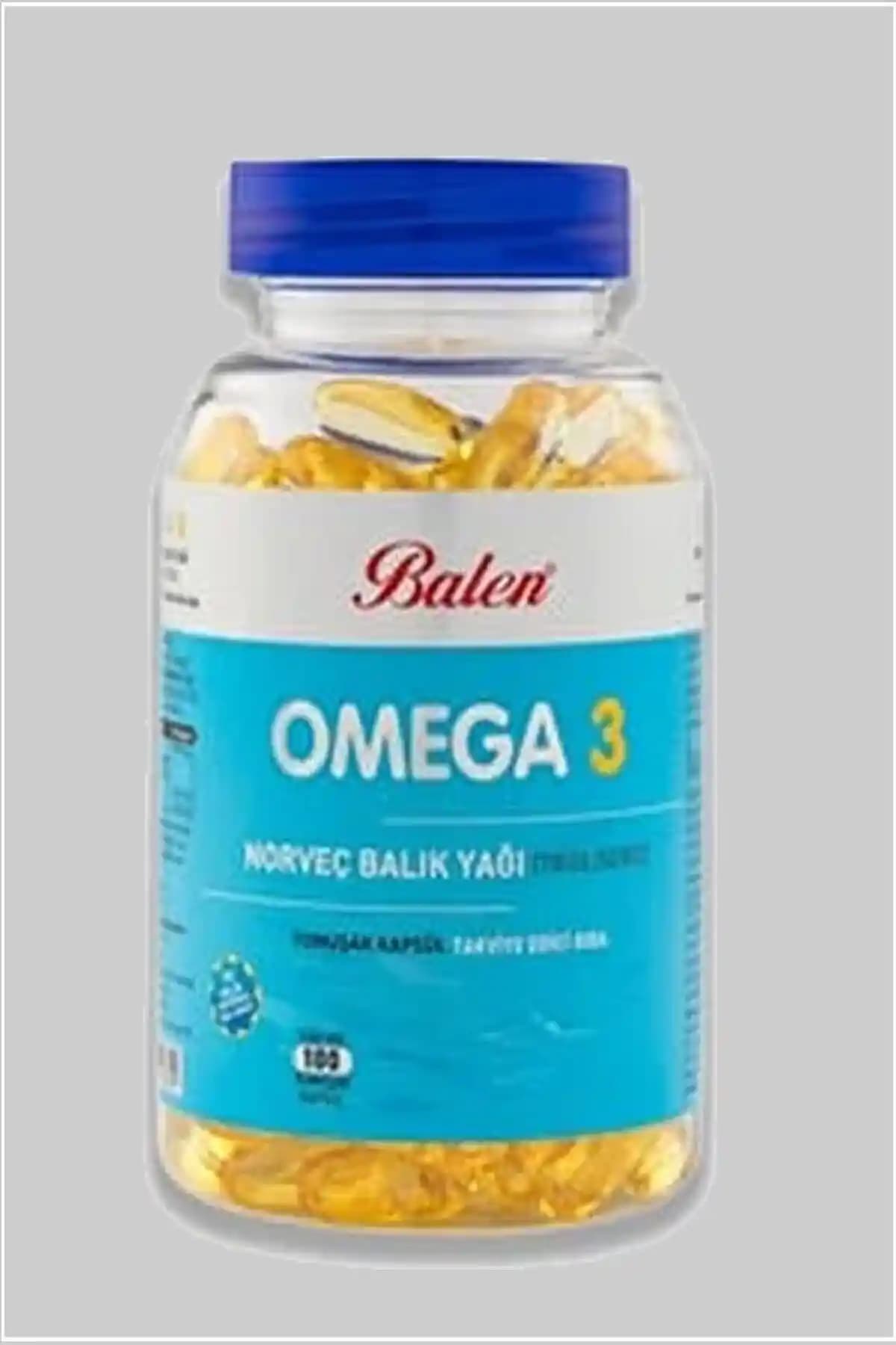 Balen Omega 3 Norveç Balık Yağı: Sağlıklı Yağlar ve Kalp Cilt Damar Desteği