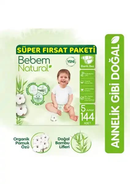 Bebem Natural ve Pure Baby Organik Pamuklu Bez Karşılaştırması: Doğal ve Konforlu Bebek Bezi Seçenekleri