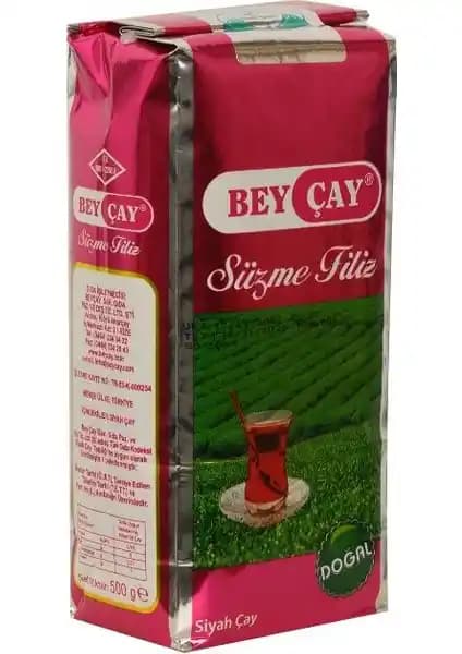Bey Çay Süzme Filiz 500g x 10'lu Paketle Yüksek Kalite ve Doğal Aromasıyla Çay Keyfi