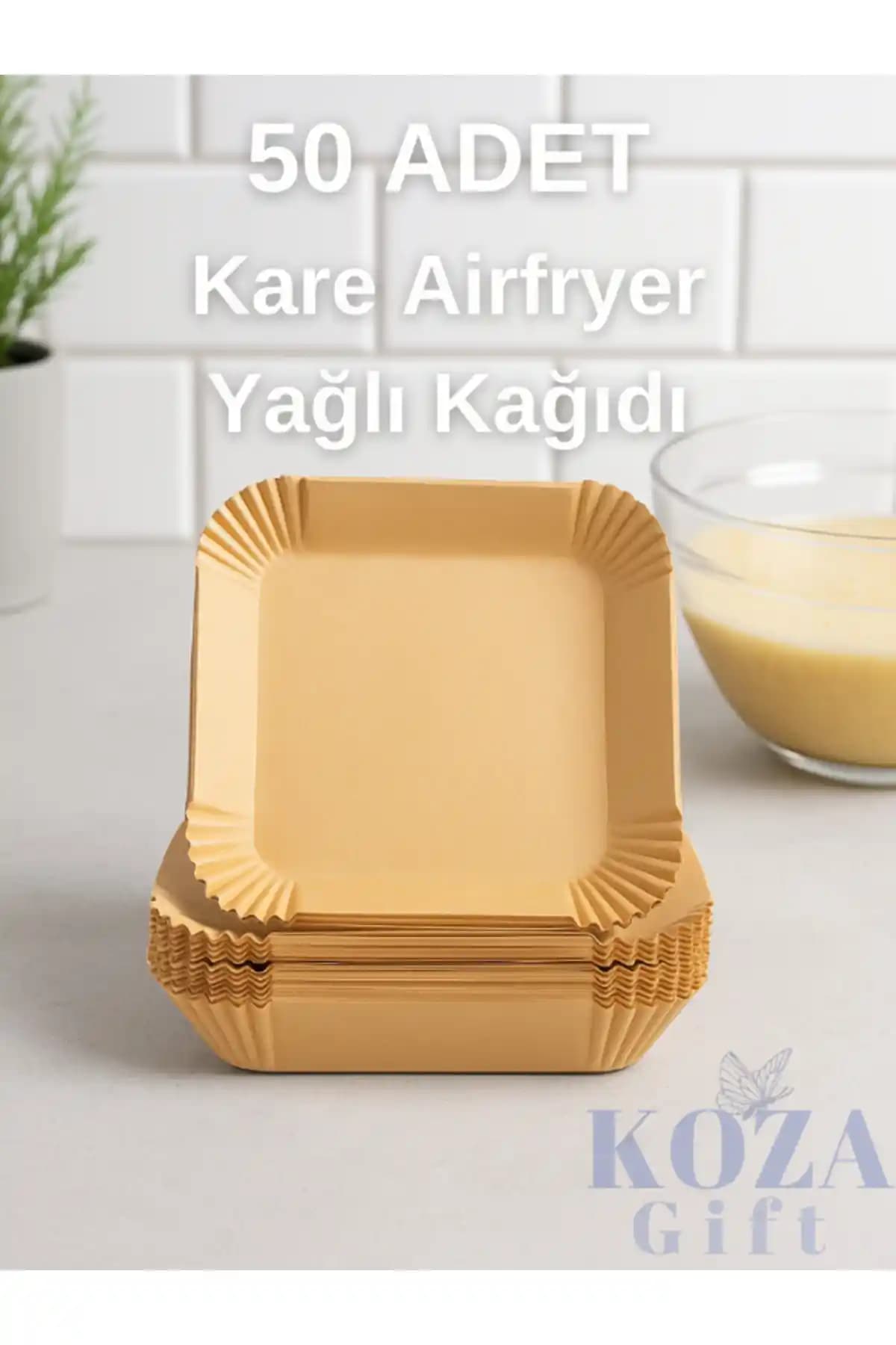 Büyük Boy Fritöz Pişirme Kağıdı - Pratik ve Hijyenik Mutfak Kullanımı