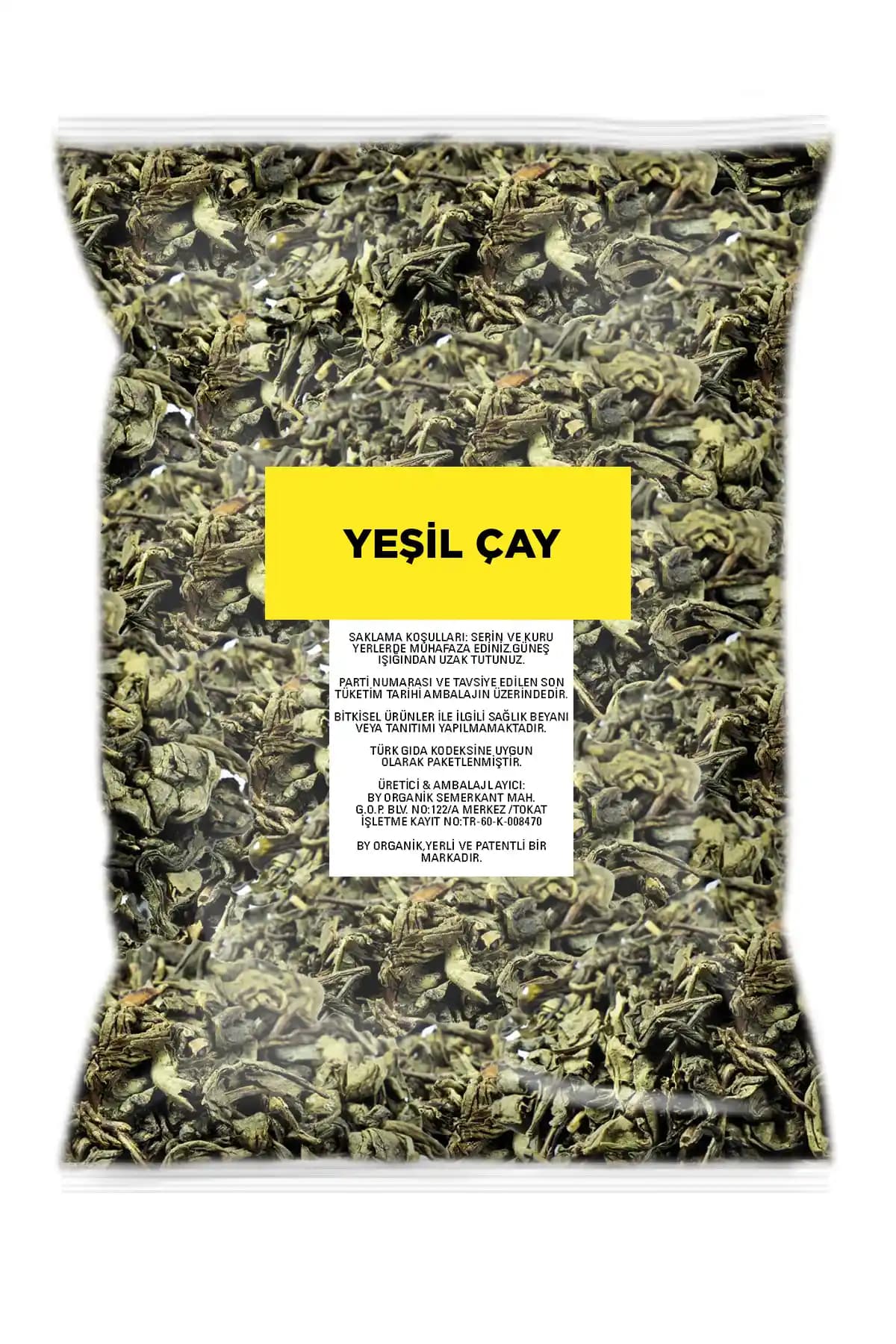 BY ORGANİK Yeşil Çay 250 gr Doğal ve Sağlıklı İçim Deneyimi Sunar