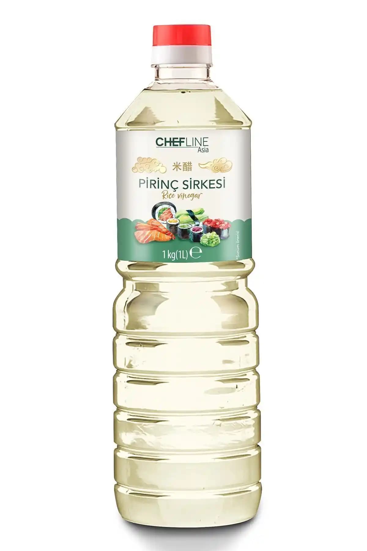 Chefline Asia Pirinç Sirkesi 1 Kg: Asya Mutfağı İçin Lezzetli ve Doğal Bir Seçenek