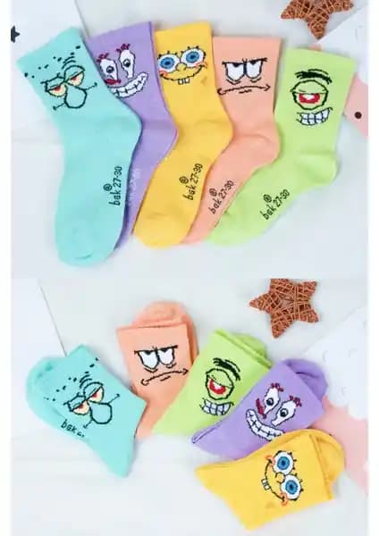 Çocuklar İçin Sünger Bob ve Pamuklu Patik Çorapları Karşılaştırması