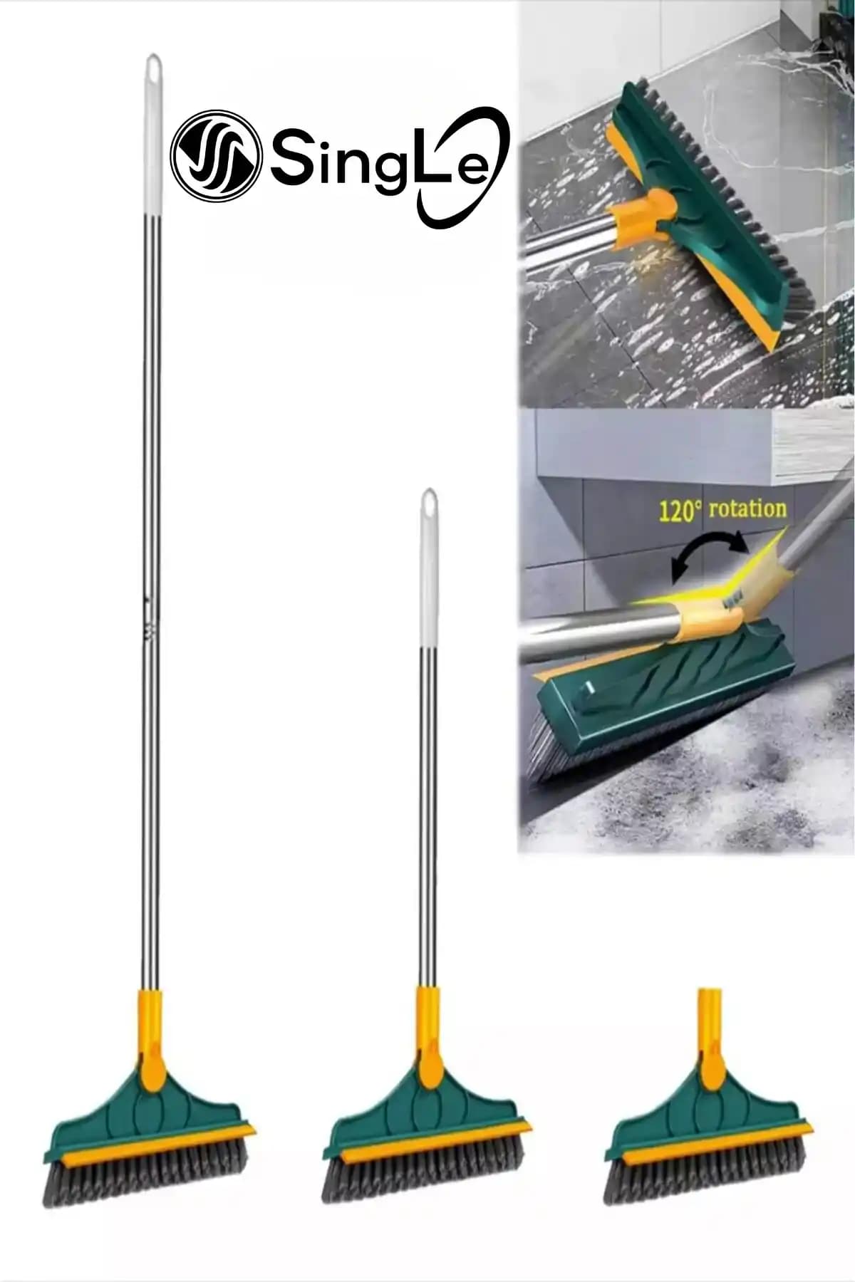 Çok Yönlü Uzun Saplı Silecek ve Fırça Seti ile Etkili Temizlik Çözümleri