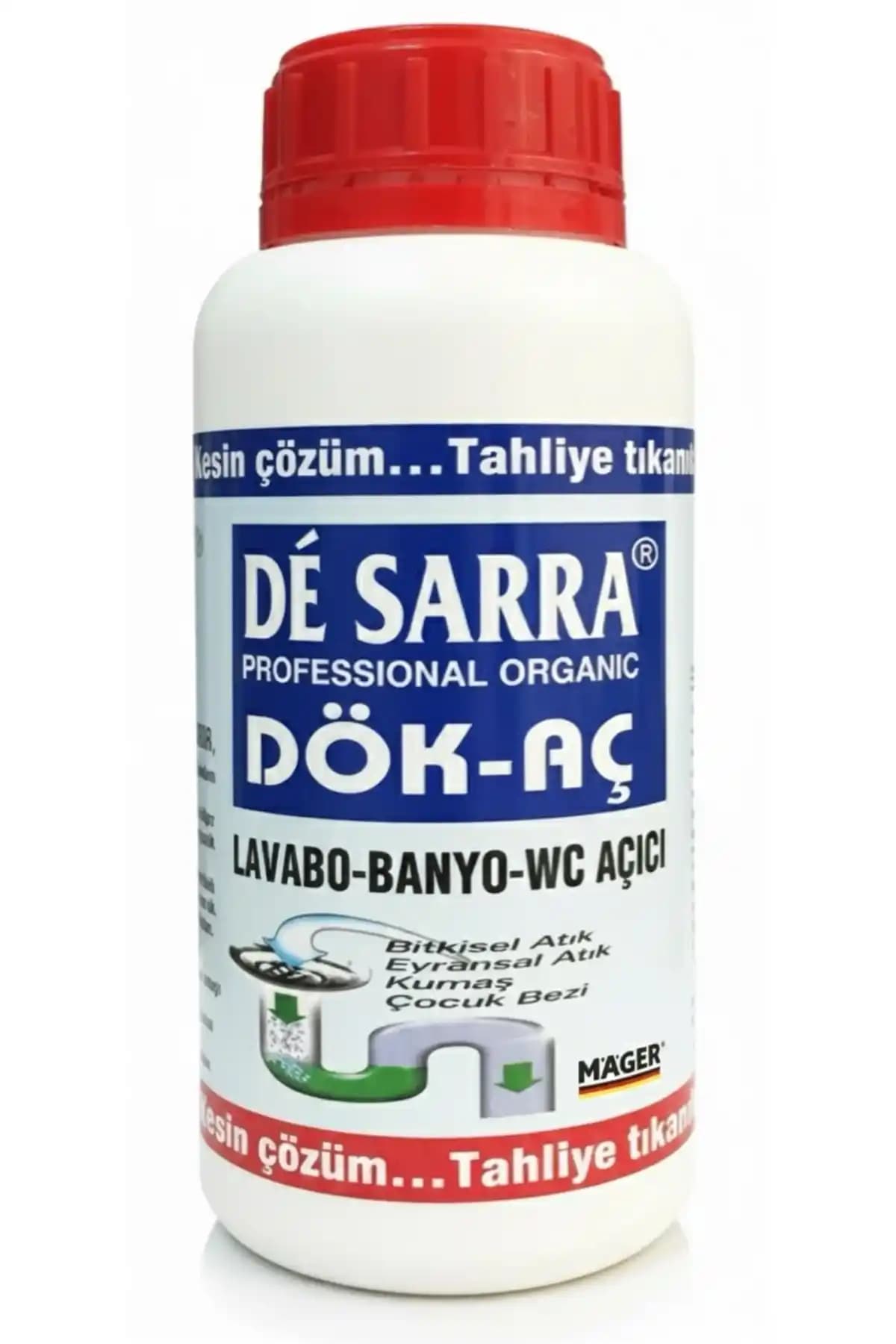 Dé Sarra Dök Aç Lavabo ve Tuvalet Tıkanıklık Çözümünde Güvenilir ve Etkili Ürün