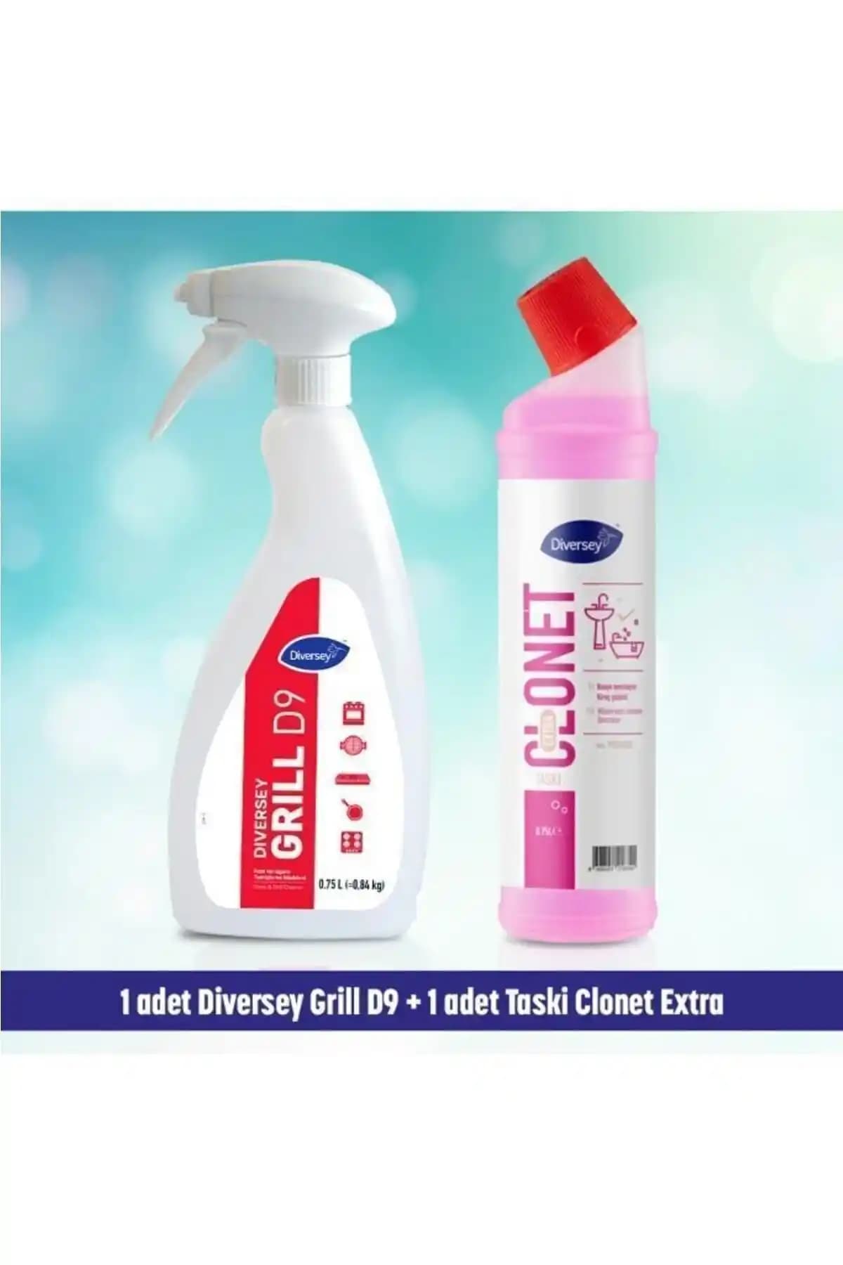 Diversey Taski Clonet Extra Grill D9: Güçlü ve Güvenilir Temizlik Çözümü