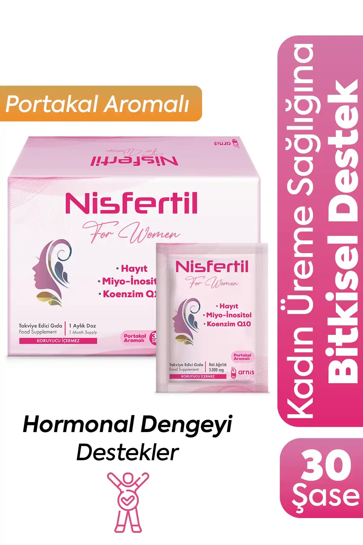 Doğurganlık ve Hormonal Denge İçin Arnis Pharma Takviye Ürünü Özellikleri ve Faydaları