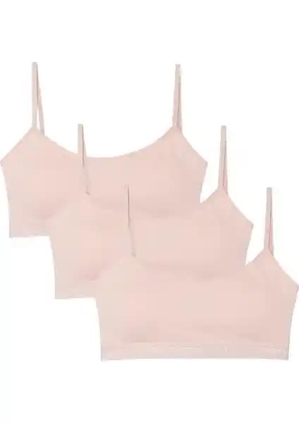 Dondeza Genç Kız Pedli 3'lü İp Askı Düz İlk Sütyen Büstiyer İnceleme ve Özellikleri