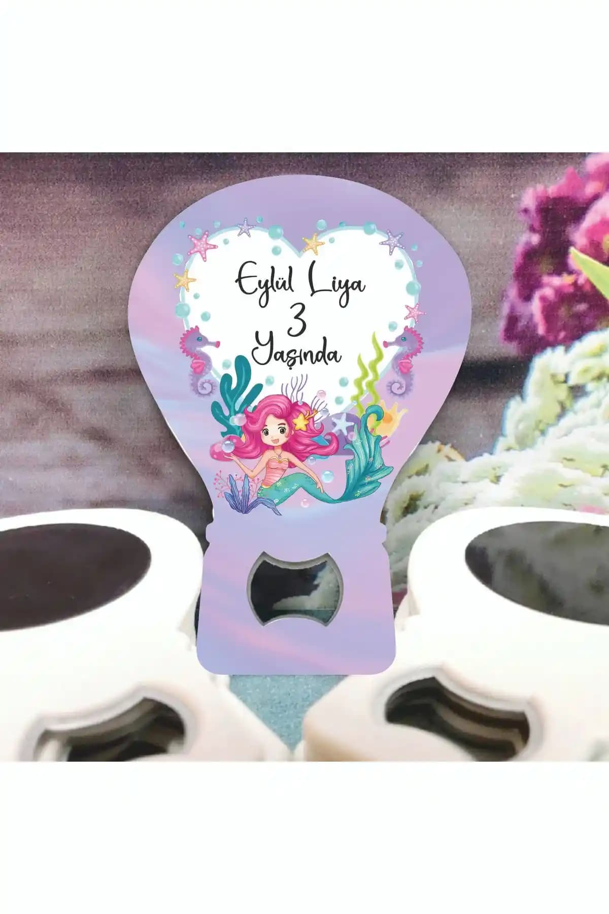 Ege Ajans 10 Adet Denizkızı Konsept Açacak Seti Bebek ve Özel Günler İçin