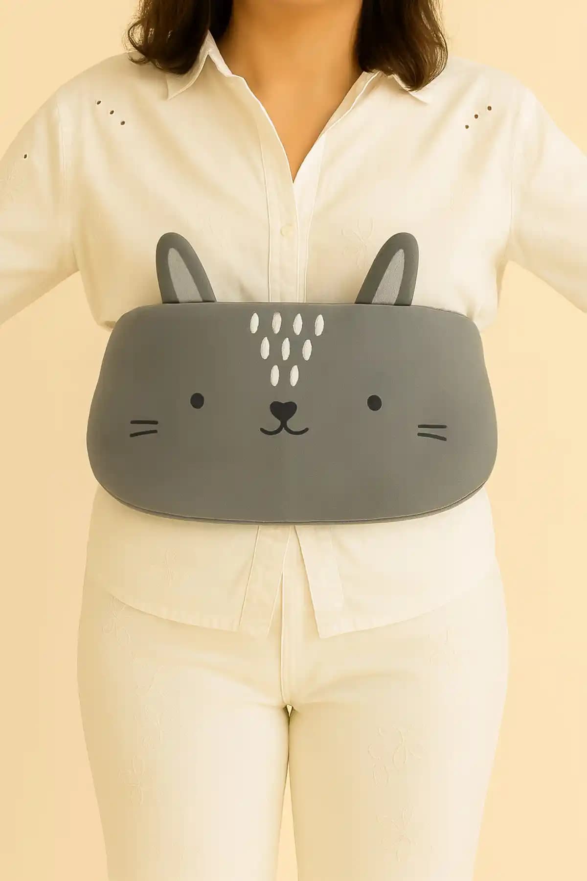 Eq Deco Sıcak Su Torbası Belden Bağlamalı Peluş Kılıfıyla Güvenli ve Konforlu Kullanım