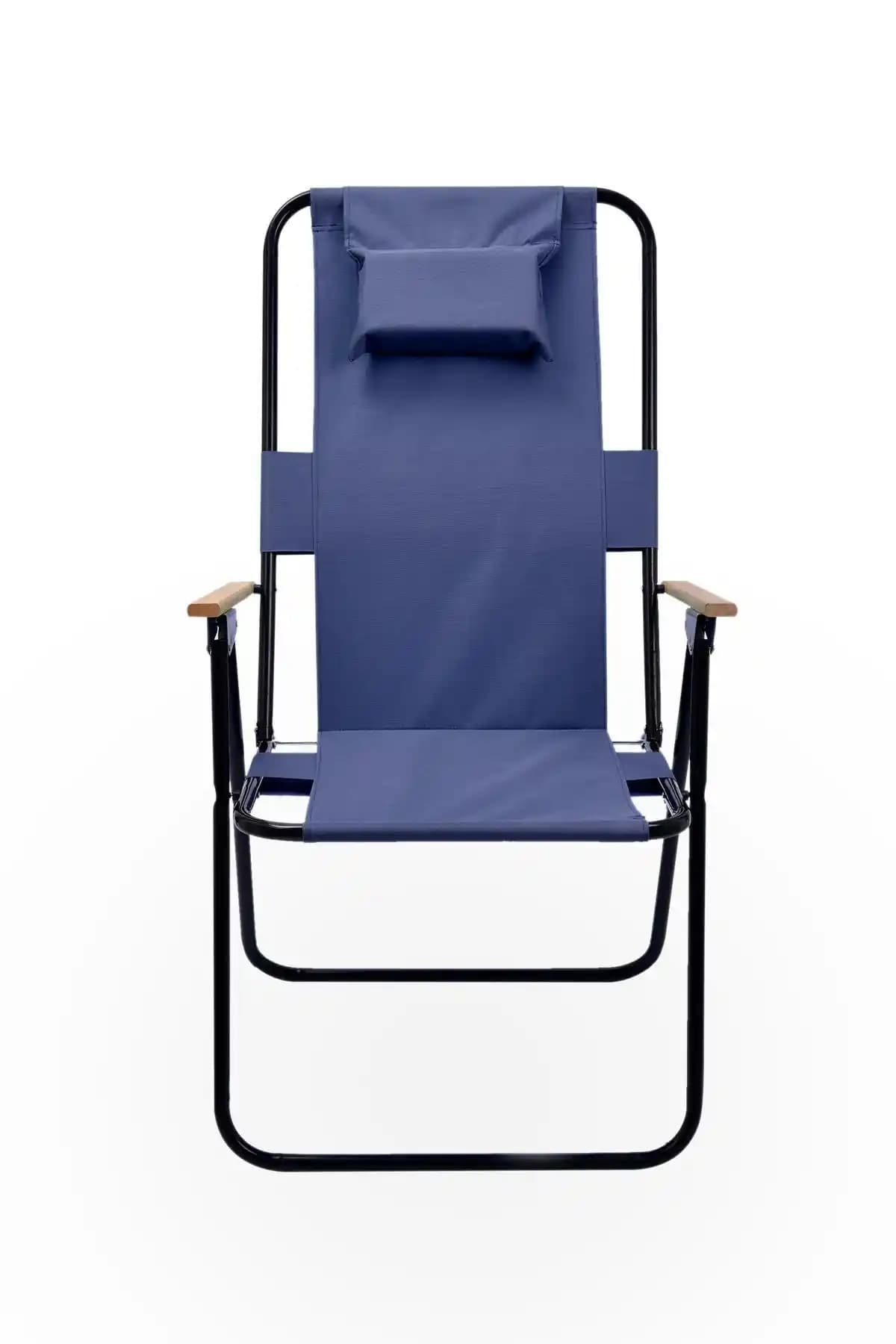 Exent Yastıklı Yüksek Sırtlı Katlanır Kamp Sandalyesi: Dayanıklı ve Konforlu Açık Hava Oturma Çözümü