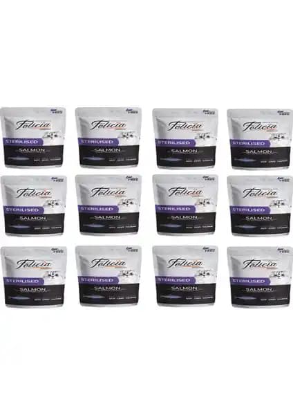 Felicia Tahılsız Kısırlaştırılmış Kediler İçin Yüksek Kaliteli Yaş Mama 85g