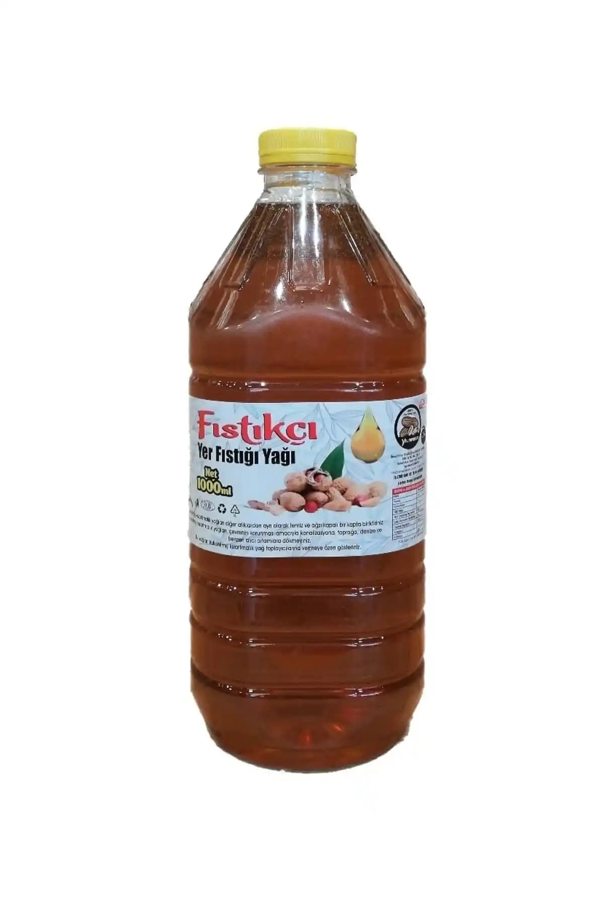 Fıstıkçı Yılmazer Yer Fıstığı Yağı 1 Litre Sağlıklı ve Çok Yönlü Kullanım İmkanı Sunar