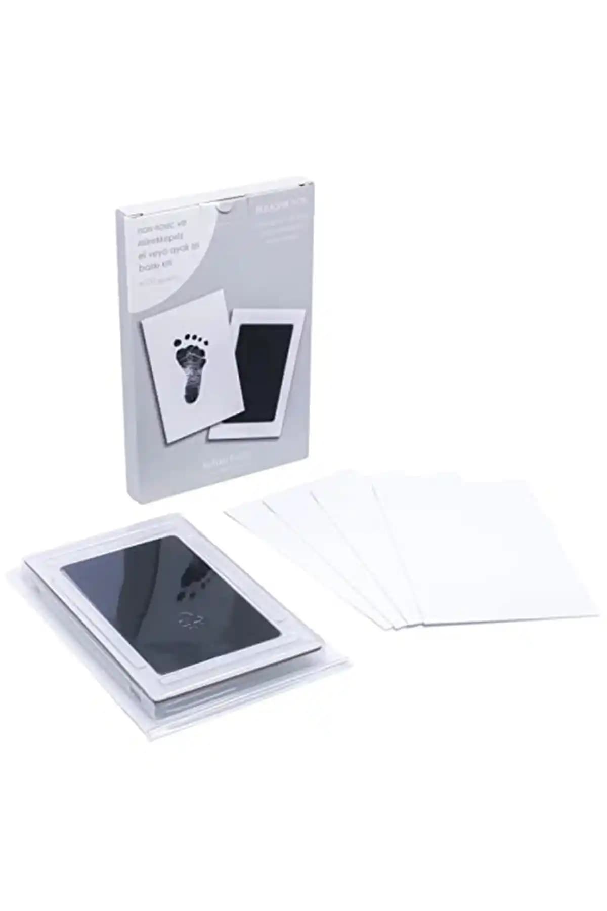 Fufizu Bebek El Veya Ayak İzi Seti Güvenli ve Kolay Kullanımlı Bebek Hatırası Ürünü