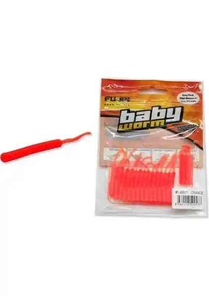 Fujin Baby Worm Kokulu 5.2 cm LRF Sahte Silikon Yem İncelemesi ve Kullanım İpuçları