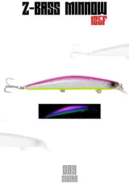 Fujin Z-Bass Minnow 125F Profesyonel Balıkçılık İçin Yüksek Performanslı Maket Balık