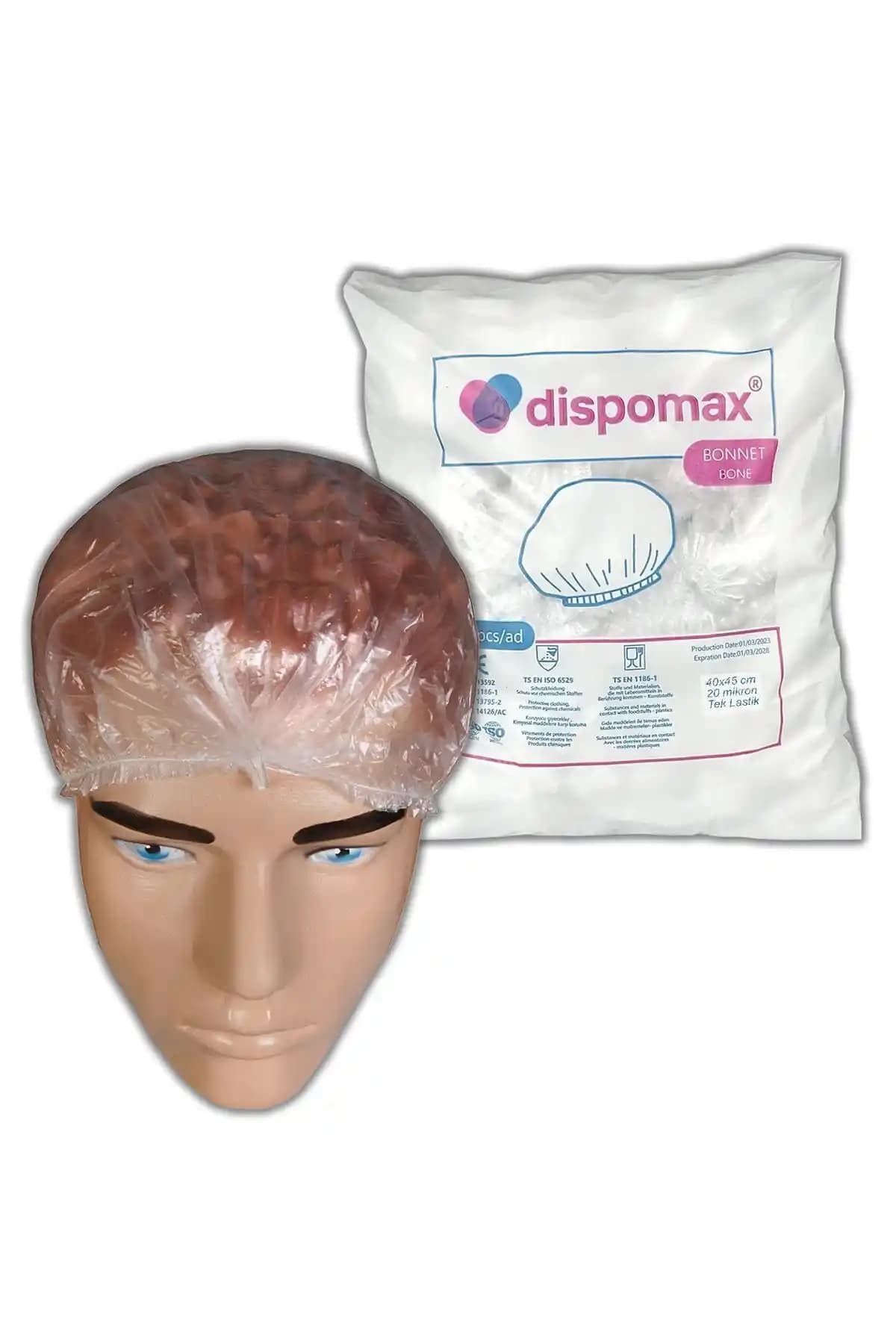 Galoşsan Dispomax Tek Kullanımlık Naylon Duş Bonesi Hijyen ve Konfor Sağlayan Pratik Çözüm