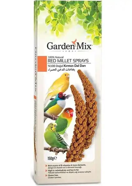 Garden Mix %100 Doğal Kırmızı Dal Darı Kuş Yemi: Sağlıklı ve Besleyici Alternatif
