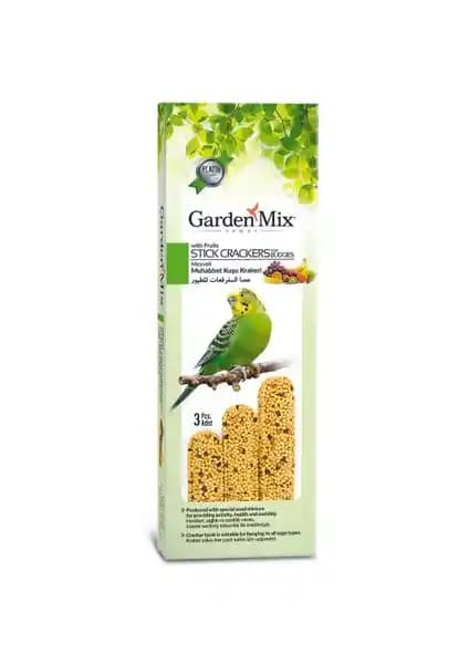 Garden Mix Platin Meyveli Kuş Krakeri 3'lü Paketler ile Doğal ve Sağlıklı Kuş Yemi Seçeneği
