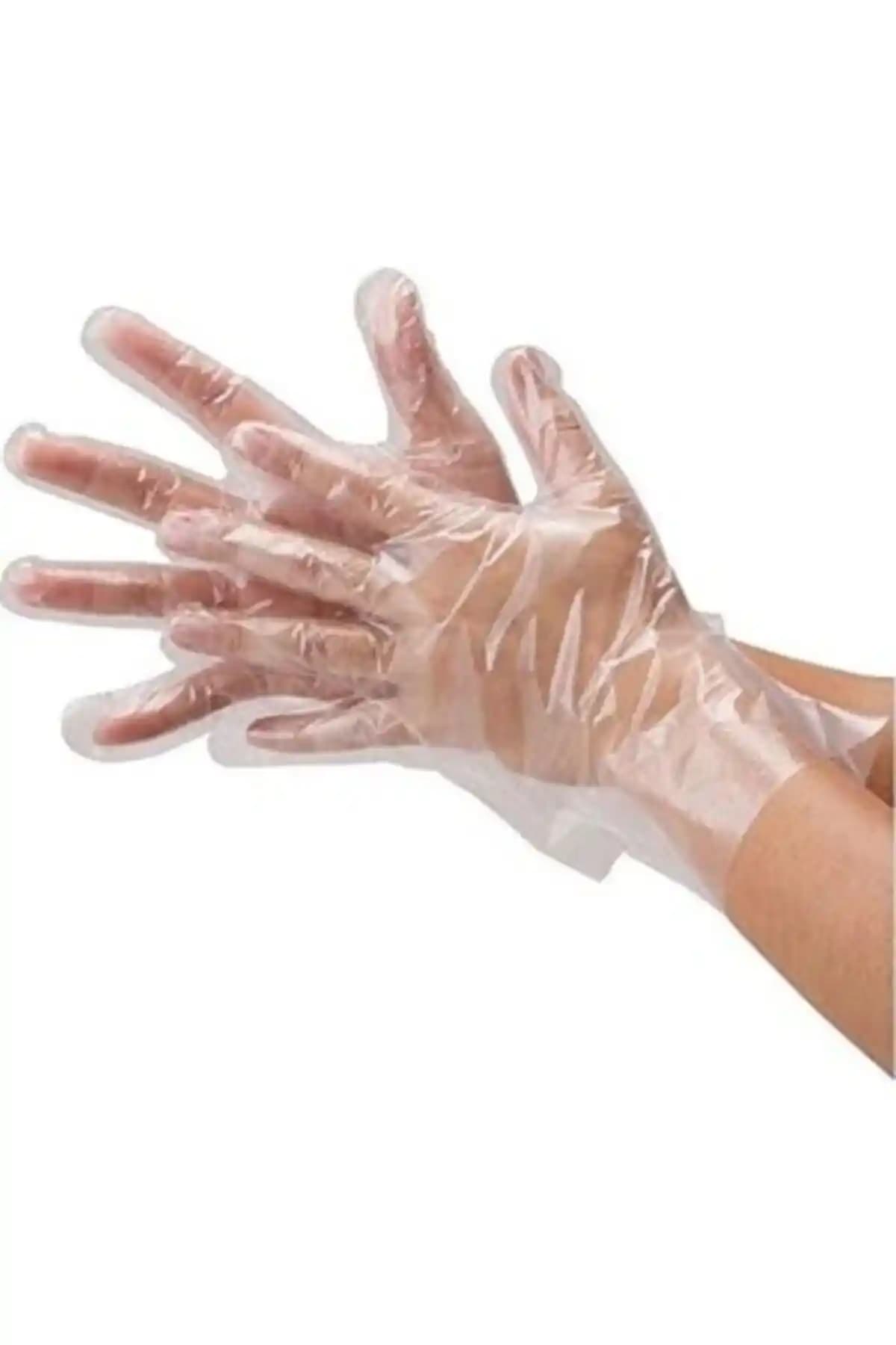 Genel Markalar 100 gr Kalın 500 Adet Hışır Eldivenler Endüstriyel ve Temizlik Kullanımı İçin