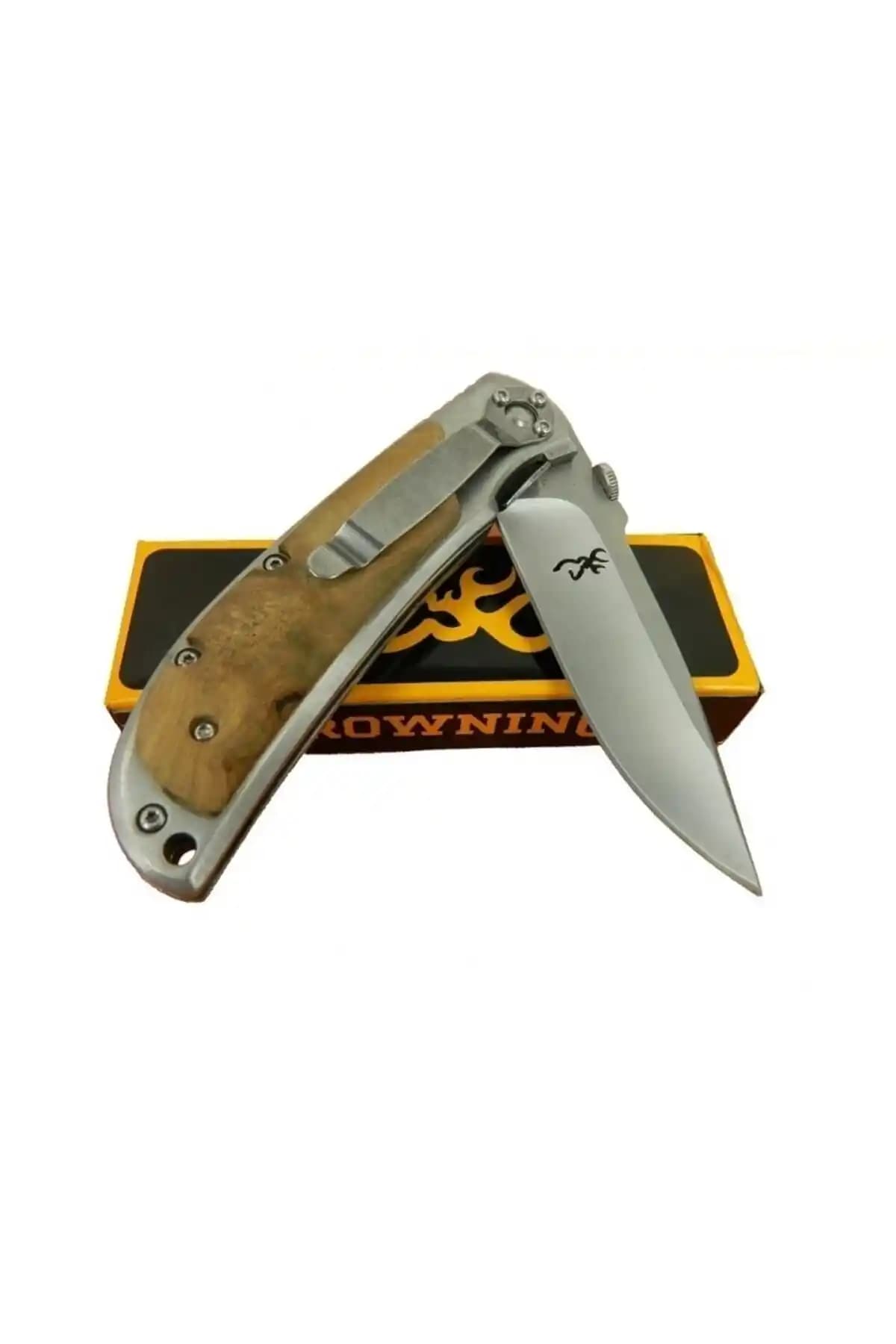 Genel Markalar 338b Açık Kahve Av ve Kamp Çakısı Dayanıklı ve Şık Tasarımıyla Öne Çıkıyor