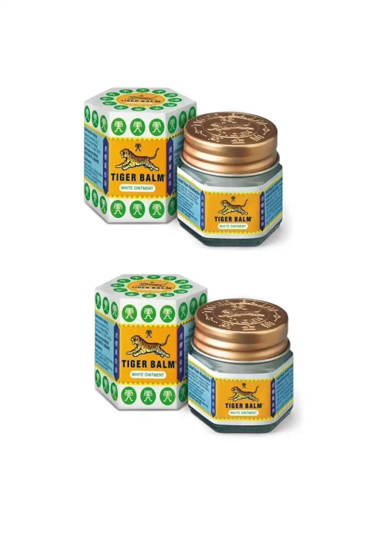 Genel Markalar Original White Tiger Balm 30g Ağrı Kesici Kremi Kas ve Baş Ağrısı İçin