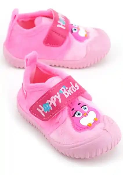 Gezer Kışlık Ayarlanabilir Rahat Çocuk Panduf Ayakkabısı Tatlı Tasarımıyla Güvenli Kullanım