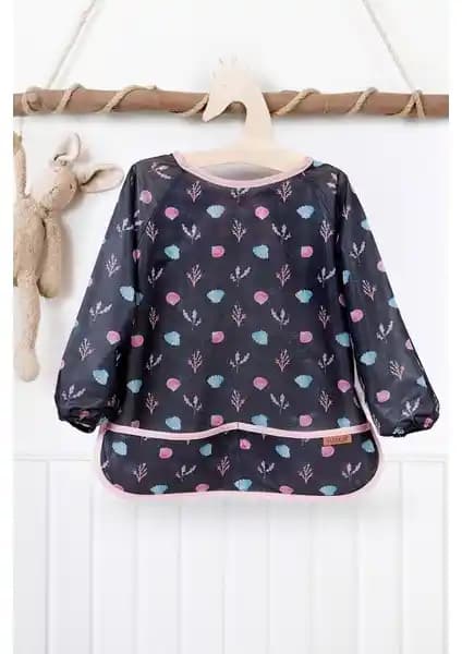 Hamur Proof Uzun Kollu Sıvı Geçirmez Çocuk Etkinlik ve Yemek Önlüğü