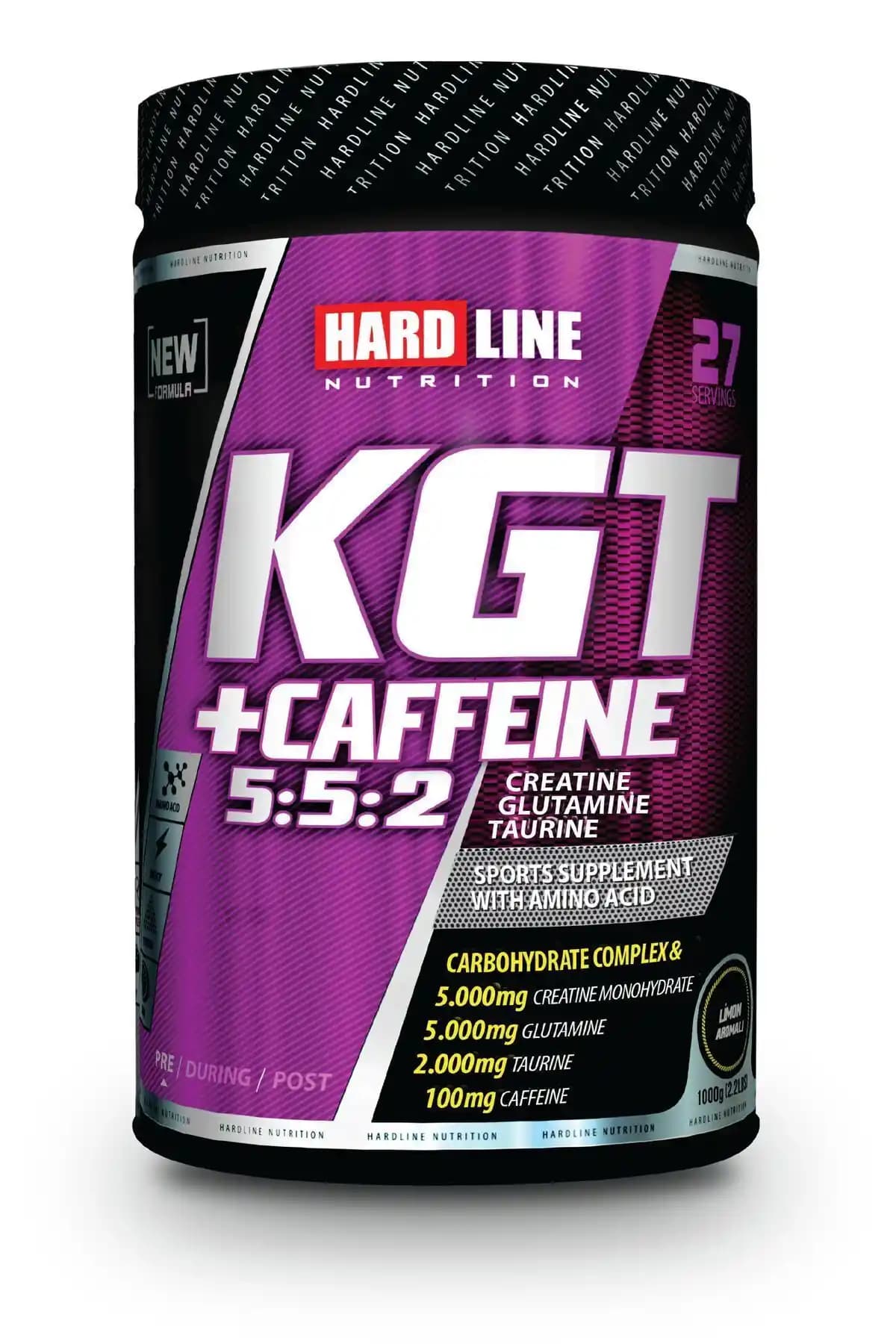 Hardline Kgt Caffeın 5:5:2 Kreatin Monohidrat Sporcu Takviyesi 1000 gr