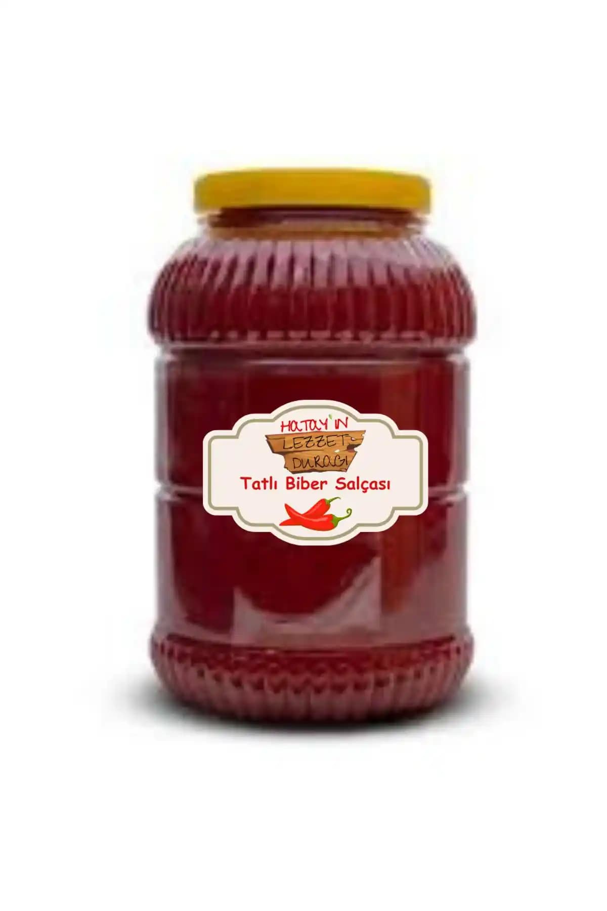 Hatay Tatlı Biber Salçası 5kg - Doğal ve Yoğun Aromalı Mutfak Ürünü