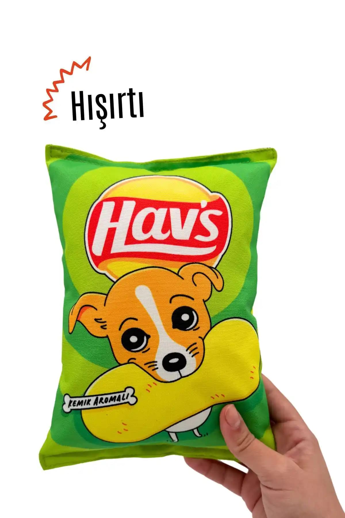 Havhav Hav's Peluş Cips Köpekler İçin Güvenli ve Eğlenceli Oyuncak Ürün Tanıtımı