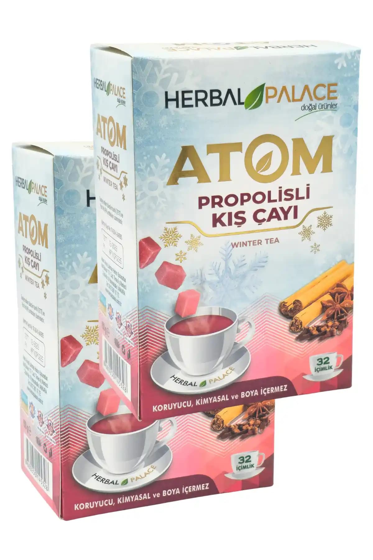 Herbal Palace Atom Çayı Propolisli: Kış Ayları İçin Doğal Bağışıklık Destekçisi
