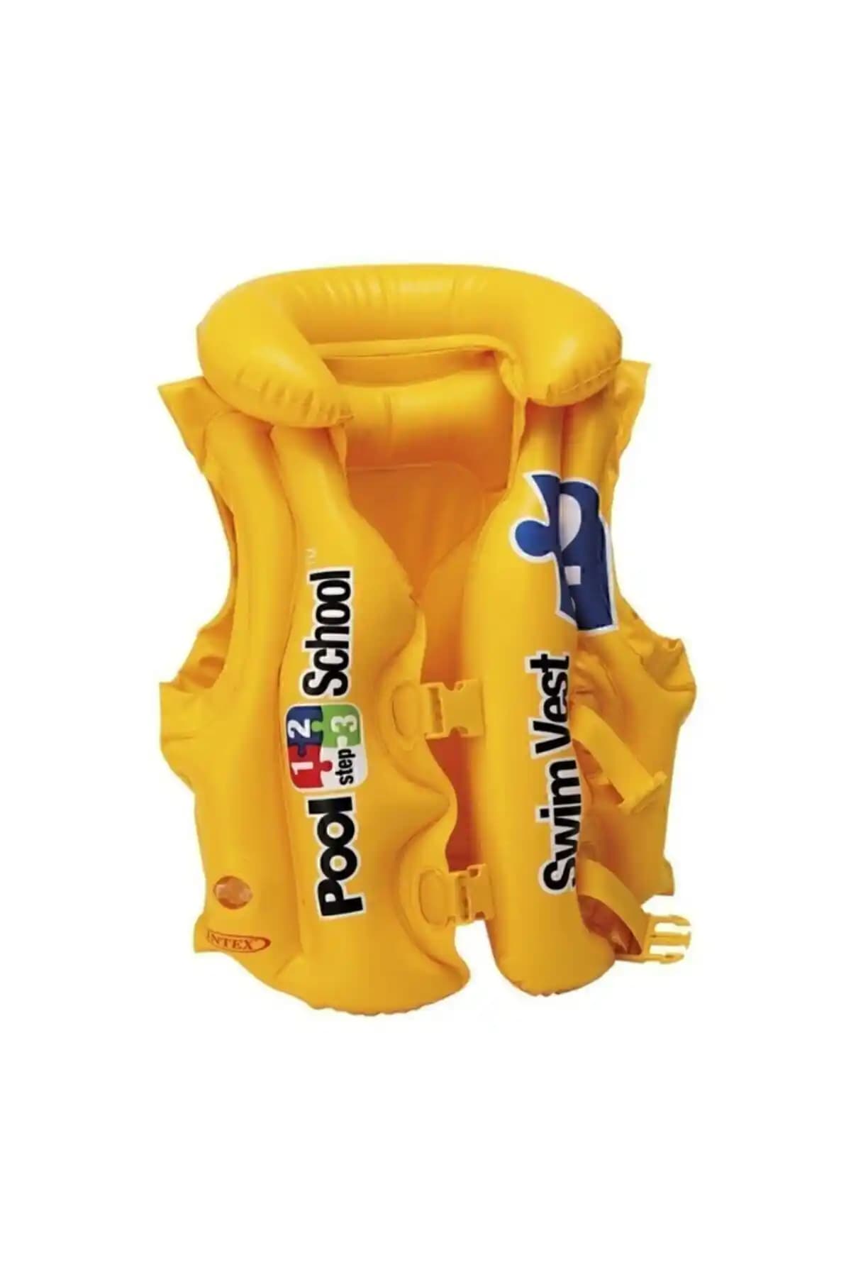 İntex Can Yeleği 50x47 Cm Güvenli ve Konforlu Çocuk Yüzme Yeleği Seçenekleri